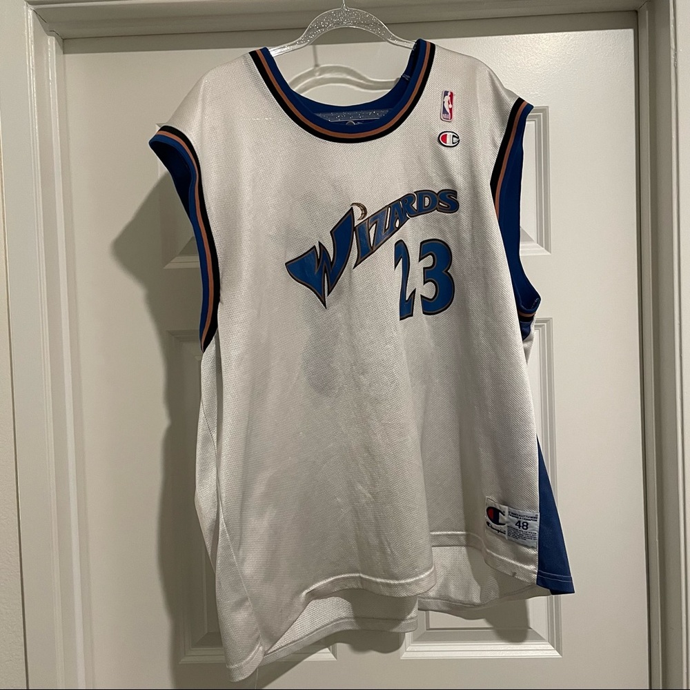 Vintage Champion Jordan Wizards Jersey